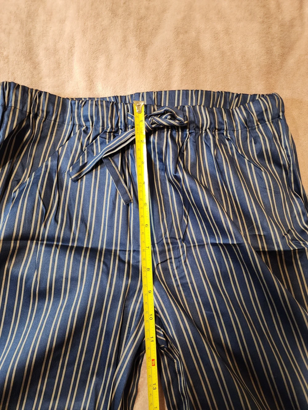 Warner Bros. Ravenclaw Striped Blue Cotton Pajama Set